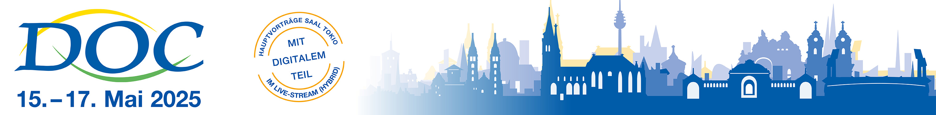 DOC2025 - 37. Internationale Kongress der Deutschen Ophthalmochirurgen (DOC), 15.- 17. Mai 2025