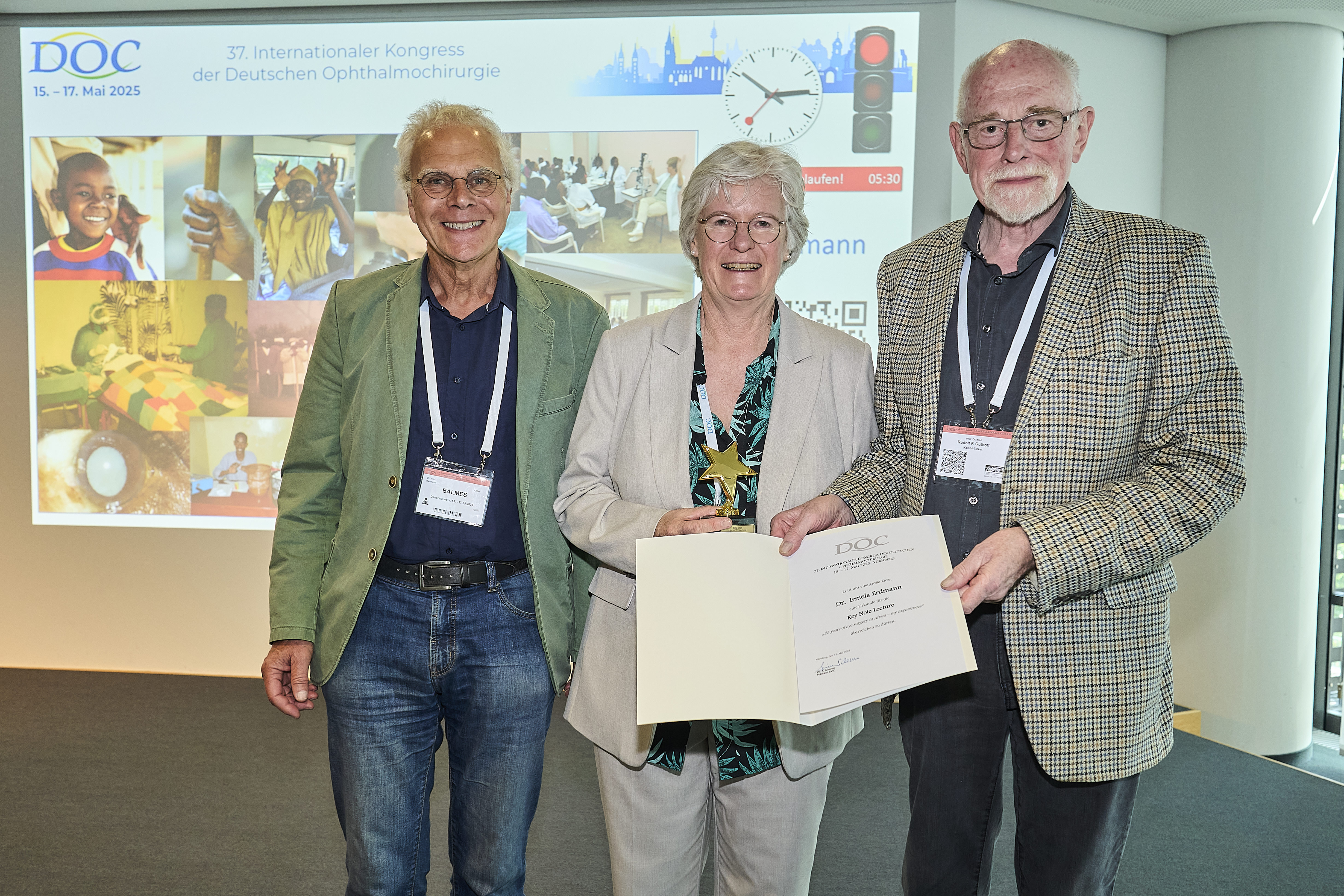 KEY NOTE LECTURE: 25 years of eye surgery in Africa – my experiences