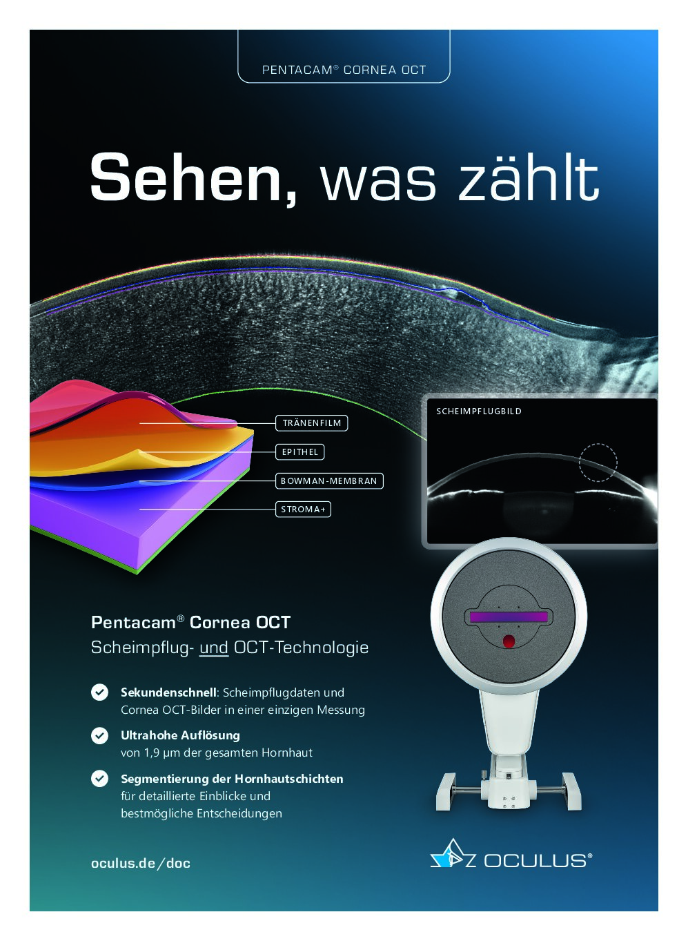Anzeige OCULUS Optikgeraete GmbH